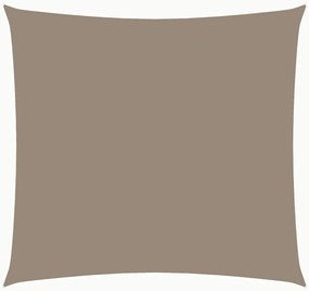vidaXL Zonnescherm vierkant 2x2 m oxford stof taupe