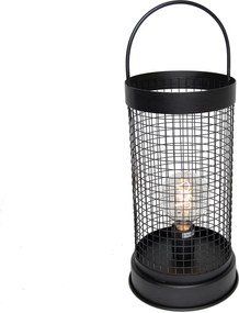 Moderne tafellamp grijs 52 cm - Horario