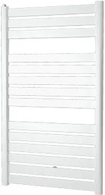 Plieger Vela designradiator horizontaal 1120x660mm 635W zilver metallic