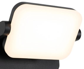 Buiten wandlamp zwart incl. LED verstelbaar - Kamile Modern IP54 Buitenverlichting