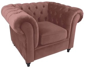 Fauteuil - Giethoorn - Kronos fluweel roze 29
