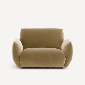 Fauteuil in fluweel, Spogano