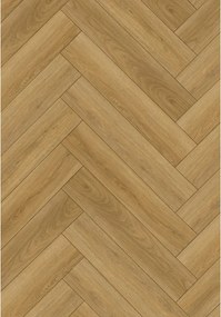 Mexen Chattanooga  vinyl panelen visgraat 570 x 95 mm LVT Dryback 2,5 mm, PVC onderlaag, 4 V-voeg, Eik