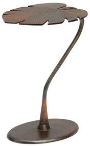 BePureHome Stylish Blad Bijzettafeltje Goud - 42 X 35cm.