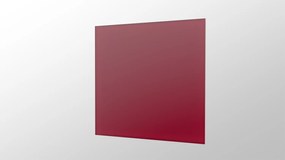 Ecosun GS300 glazen infrarood paneel rood 60x60cm 300W