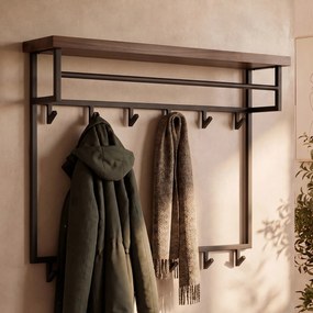 Grote Kapstok Met Houten Plank