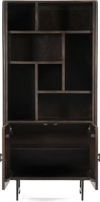 Houten Boekenkast Met Latjes - 96x37x200cm.