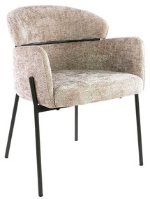 Comfortabele Eetkamerstoel Beige