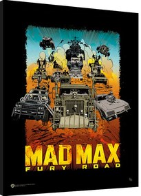 Ingelijste poster Mad Max: Fury Road - Warner 100th