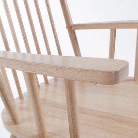 Kave Home Tenzo Houten Schommelstoel