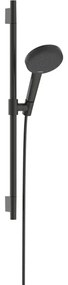 Hansgrohe Raindance alive 125 3 jet doucheset Puro S 65cm - Brushed Black Chrome (antraciet) 24602340