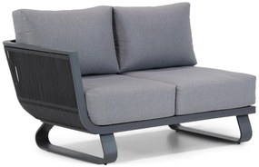 Hoek loungeset 6 personen Aluminium/rope Grijs  Santika Furniture Santika Corniche