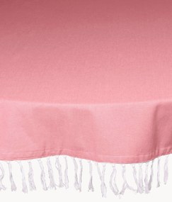 Rond katoenen tafelkleed Chambray
