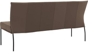 Goossens Eetkamerbank Funk, Zonder arm, 190 cm breed