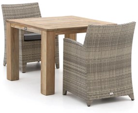 Forza Barolo/ROUGH-X 100cm dining tuinset 3-delig