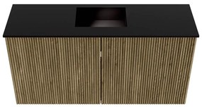 Mondiaz Joya 80cm toiletmeubel dusk met wastafel faye midden zonder kraangat urban