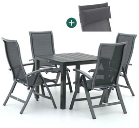 Bellagio Lugo/Fidenza 90cm dining tuinset 5-delig verstelbaar