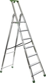 Escalo quadra aluminium - Industriële aluminium trapladder - 7 treden