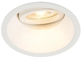 Smart inbouwspot wit incl. WiFi GU10 verstelbaar - Alloy Modern GU10 rond Binnenverlichting Lamp