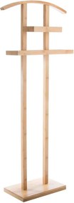 5Five Dressboy Kledingrek - Staand Model - 44 x 22 x 113 cm - Bamboe Lichtbruin