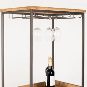 Hoog Wijnkabinet - 60x40x171cm.