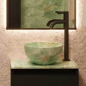 Saniclear Micro waskom voor toilet 23cm green onyx