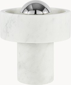 Draagbare LED tafellamp Stone Marble, dimbaar