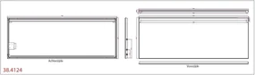 Mueller Ambi LED 160x60cm spiegel inclusief spiegelverwarming