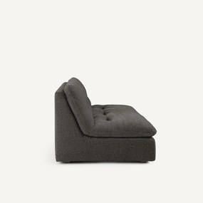 Modulaire 3-zits bank in chenille fluweel, Giuliano