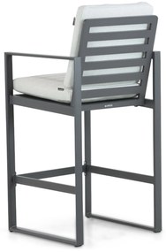 Barstoel Aluminium Grijs-antraciet Lifestyle Garden Furniture Nuno