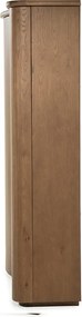 Hoge Design Kast Eikenhout Bruin - 120x50x210cm.