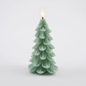 Kerstboom LED-kaars H16,5 cm, Caspar