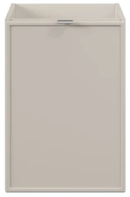 Comad Bella Cashmere onderkast 40x45cm met wasmand taupe