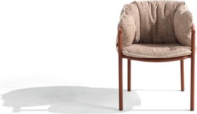 4 Seasons Outdoor Coral tuinstoel Spicy Tuinstoel beige weerbestendig
