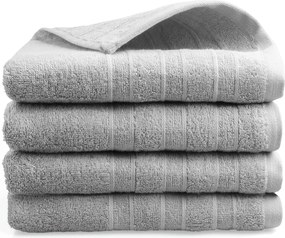 Handdoek DoubleLife Recycled Cotton Collectie– 4 stuks – 50×100 – sandy grey