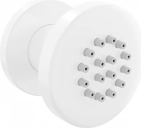 Mexen zij-uitlaat opbouw, wit - 79361-20