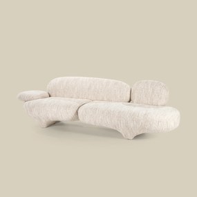 Design Bank Organische Vorm Beige