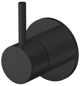 Hotbath Buddy inbouw 2-weg omstel geborsteld zwart PVD
