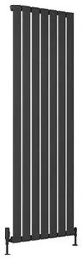 Eastbrook Deddington radiator 55x180cm 1440W antraciet