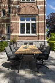 4 Seasons Outdoor Primavera loungestoel SALE  Loungestoel    antraciet weerbestendig