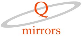 Sanicare Q-mirrors spiegel rond 100 cm. zonder omlijsting / PP geslepen