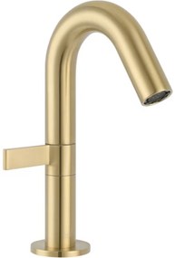 Ben Anello fonteinkraan met hendel links geborsteld messing