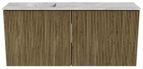 Mondiaz Joya DLux 90cm toiletmeubel dusk met wastafel faye links zonder kraangat glace