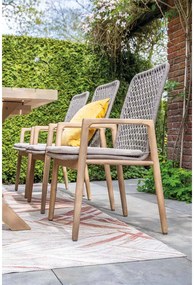 Garden Impressions Luando tuinset 7-delig - Tamako tuintafel ovaal 220x115 cm