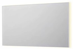 INK SP32 spiegel - 140x4x80cm rechthoek in stalen kader incl indir LED - verwarming - color changing - dimbaar en schakelaar - mat wit 8410081