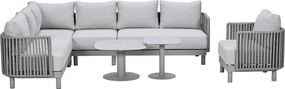 Garden Impressions Andong loungeset hoek 7-delig - taupe