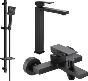 Mexen Uno DQ45 badset, zwart - 71413DQ45-70