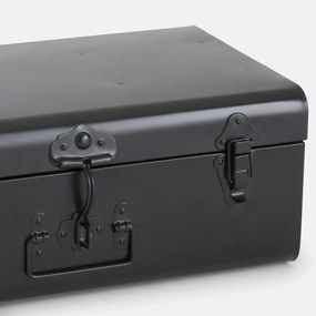 Koffer in staalmetaal, Masa