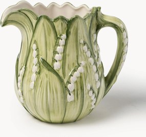 Handbeschilderde melkkan Lily of the Valley