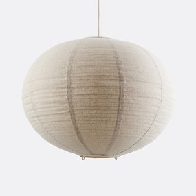 Linnen bollamp, diameter 50 cm, MARY